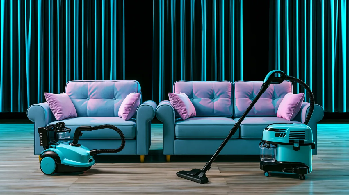 A living room left fresh and spotless after a Bevanco visit